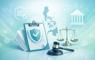 Abstract healthcare and regulatory concept image for a guide about CBD oil legal and medical context in the Philippines